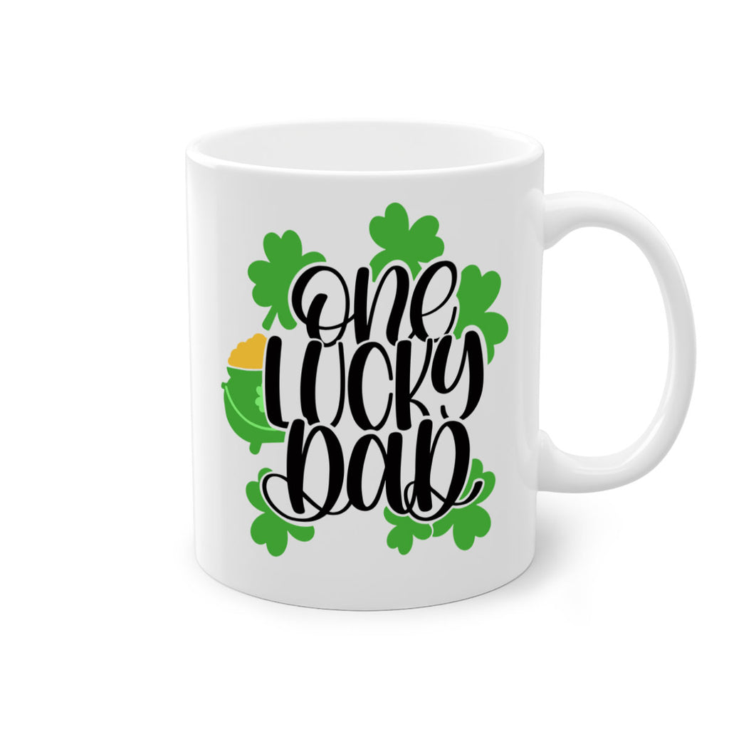 One Lucky Dad Style 43#- St Patricks Day-Mug / Coffee Cup