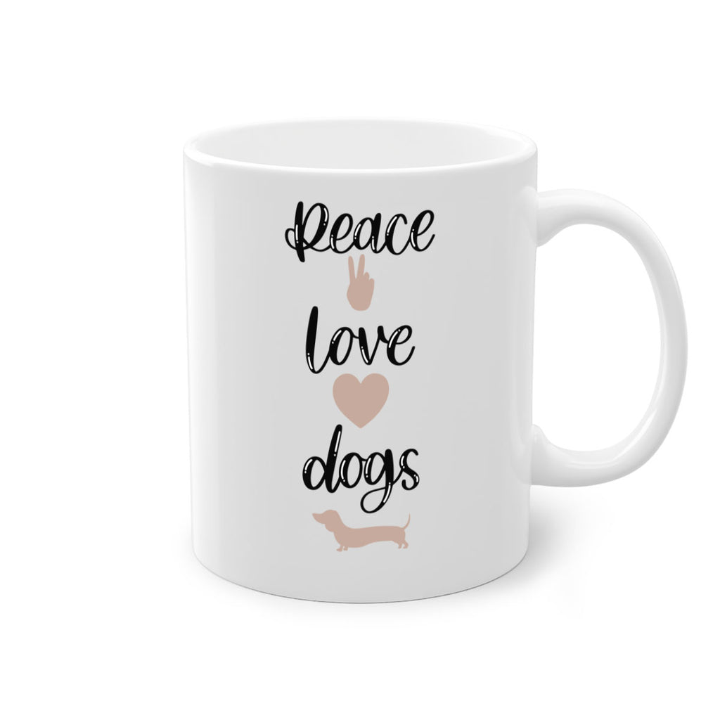 Peace Love Dogs Style 11#- Dog-Mug / Coffee Cup