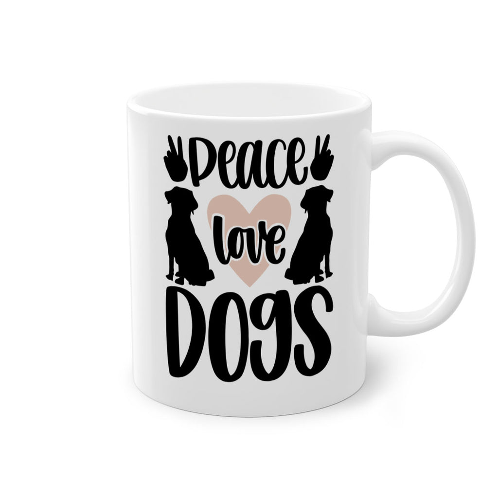 Peace Love Dogs Style 13#- Dog-Mug / Coffee Cup