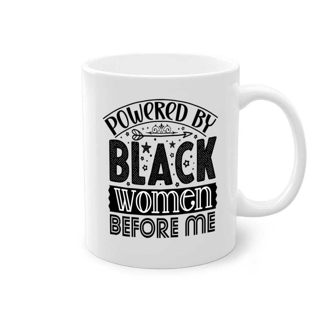 Powered by blackp women before me Style 14#- Black women - Girls-Mug / Coffee Cup