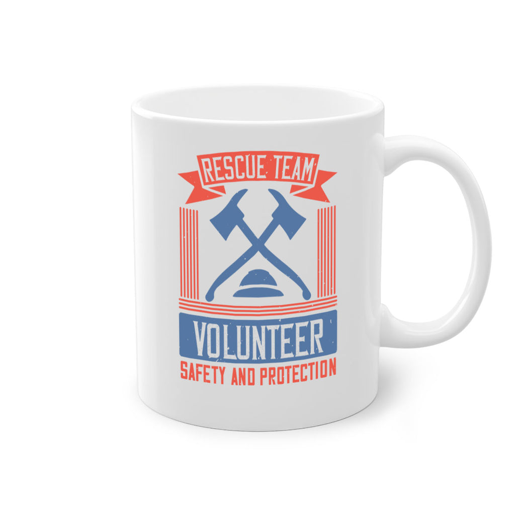 Rescue Team Volunteer Safety And Protection Style 33#-Volunteer-Mug / Coffee Cup