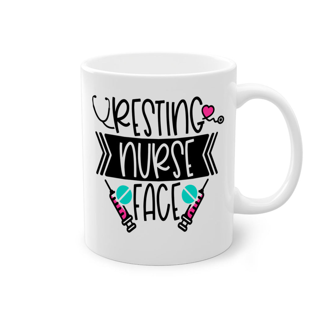 Resting Nurse Face Style Style 58#- nurse-Mug / Coffee Cup