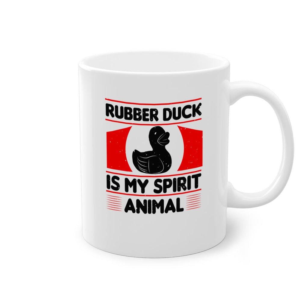 Rubber duck is my spirit animal Style 19#- duck-Mug / Coffee Cup