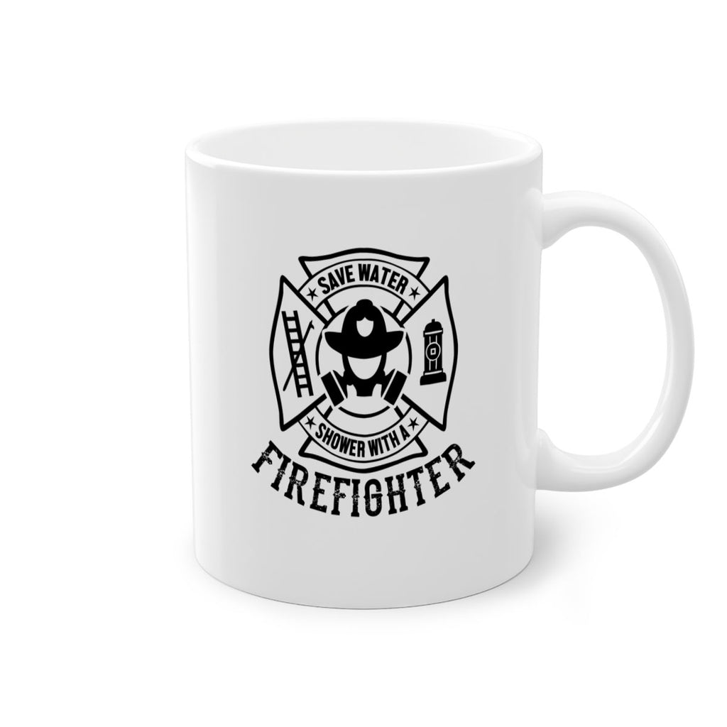 Save water Style 34#- fire fighter-Mug / Coffee Cup