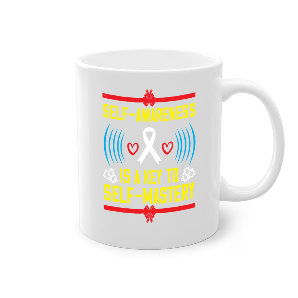 Self wareness is a key to self mastery Style 32#- Self awareness-Mug / Coffee Cup
