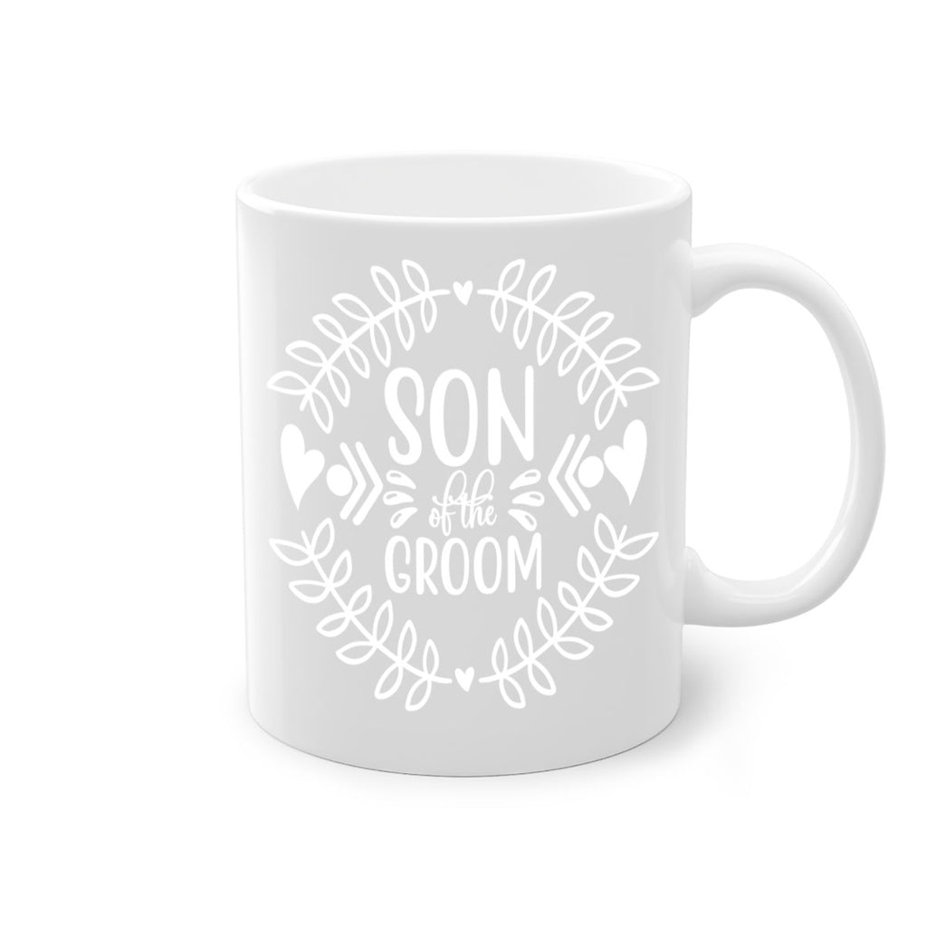 Son of 7#- family of the groom-Mug / Coffee Cup
