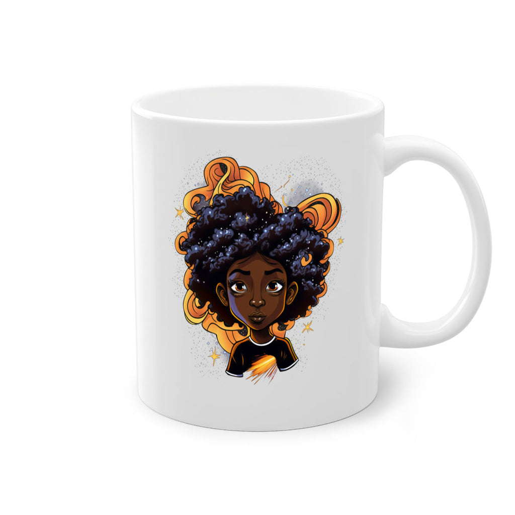 Sparkling Black Girl Design 12#- Black women - Girls-Mug / Coffee Cup