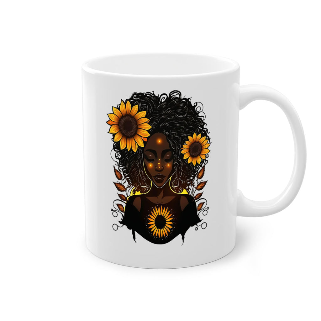 Sparkling Black Girl Design 13#- Black women - Girls-Mug / Coffee Cup