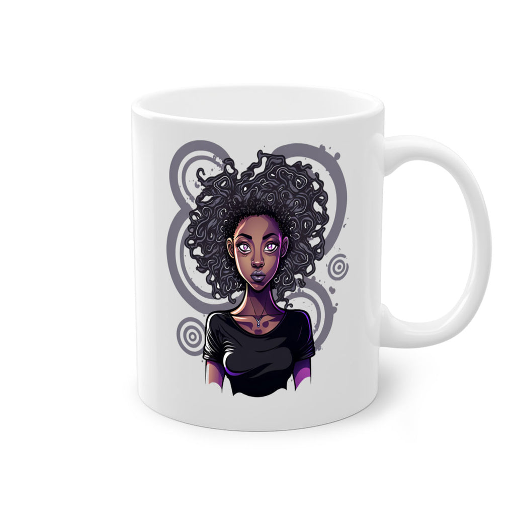Sparkling Black Girl Design 14#- Black women - Girls-Mug / Coffee Cup