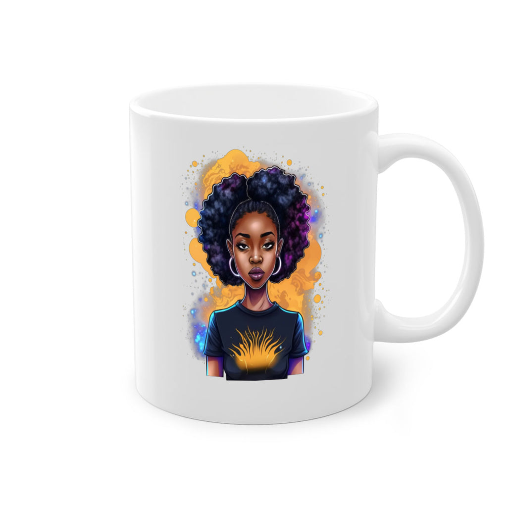 Sparkling Black Girl Design 15#- Black women - Girls-Mug / Coffee Cup