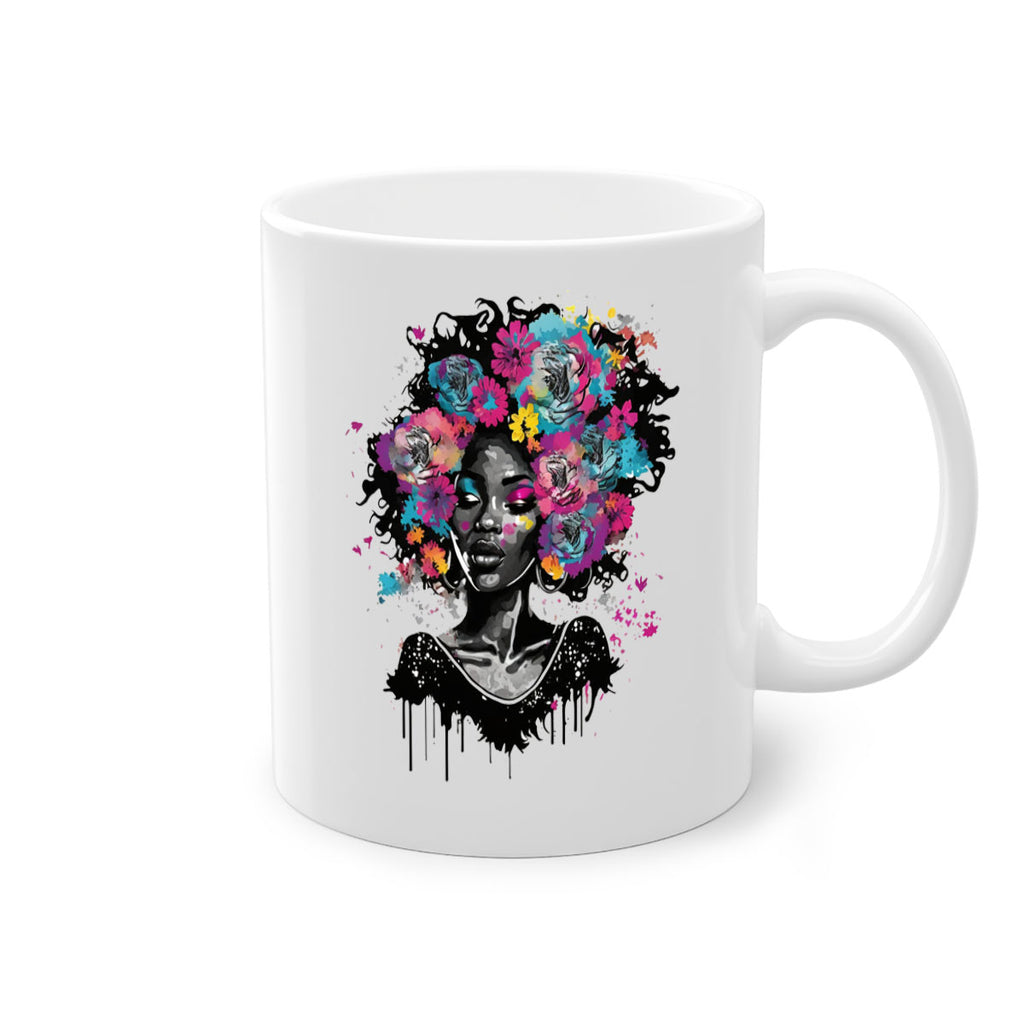 Sparkling Black Girl Design 17#- Black women - Girls-Mug / Coffee Cup