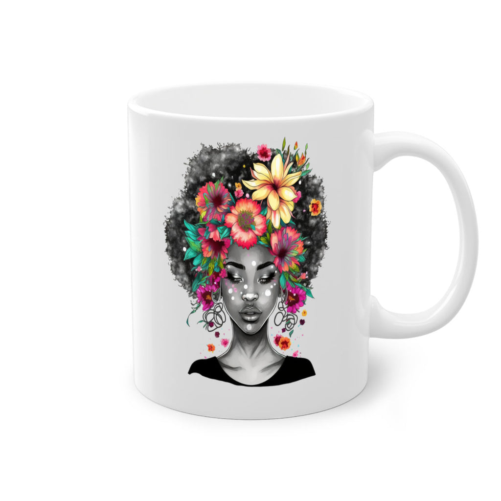 Sparkling Black Girl Design 9#- Black women - Girls-Mug / Coffee Cup