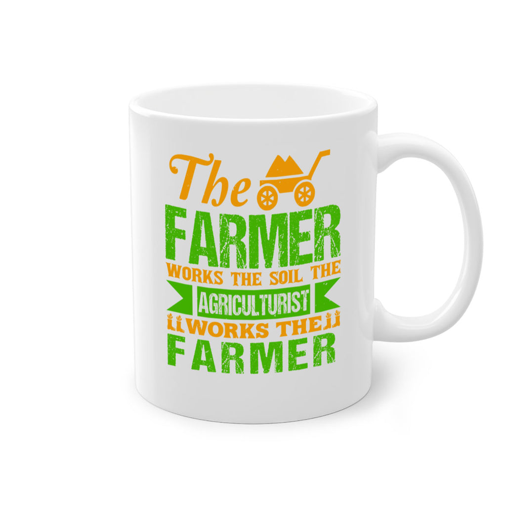 The farmers work the soil 33#- Farm and garden-Mug / Coffee Cup