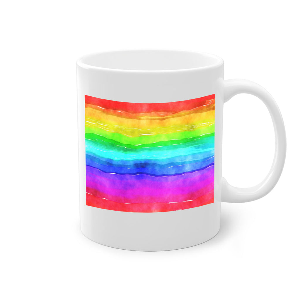 abstract rainbow 18#- lgbt-Mug / Coffee Cup