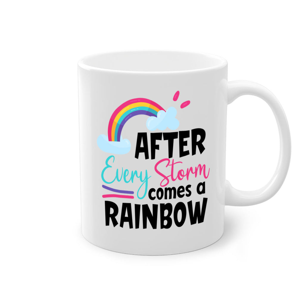 after every storm comes a rainbow Style 291#- baby2-Mug / Coffee Cup
