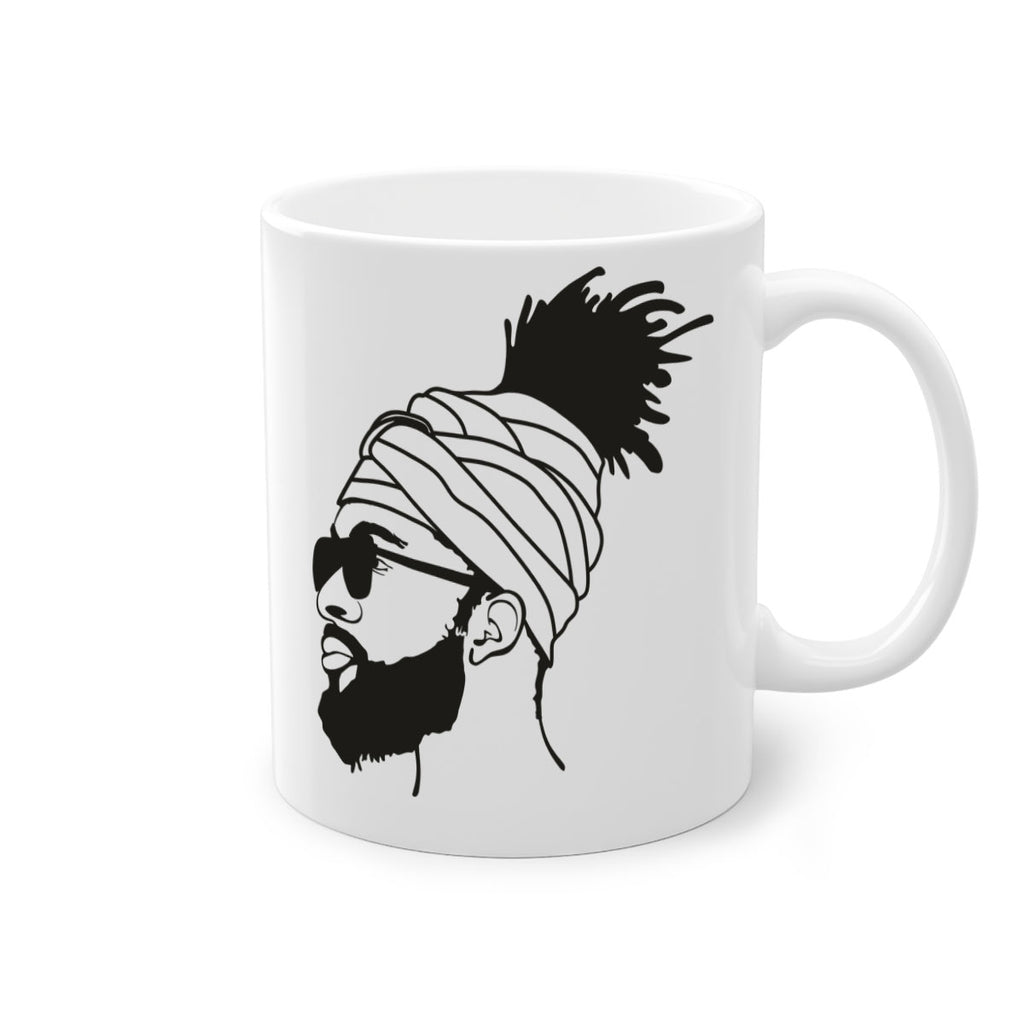 beardman 44#- Black men - Boys-Mug / Coffee Cup