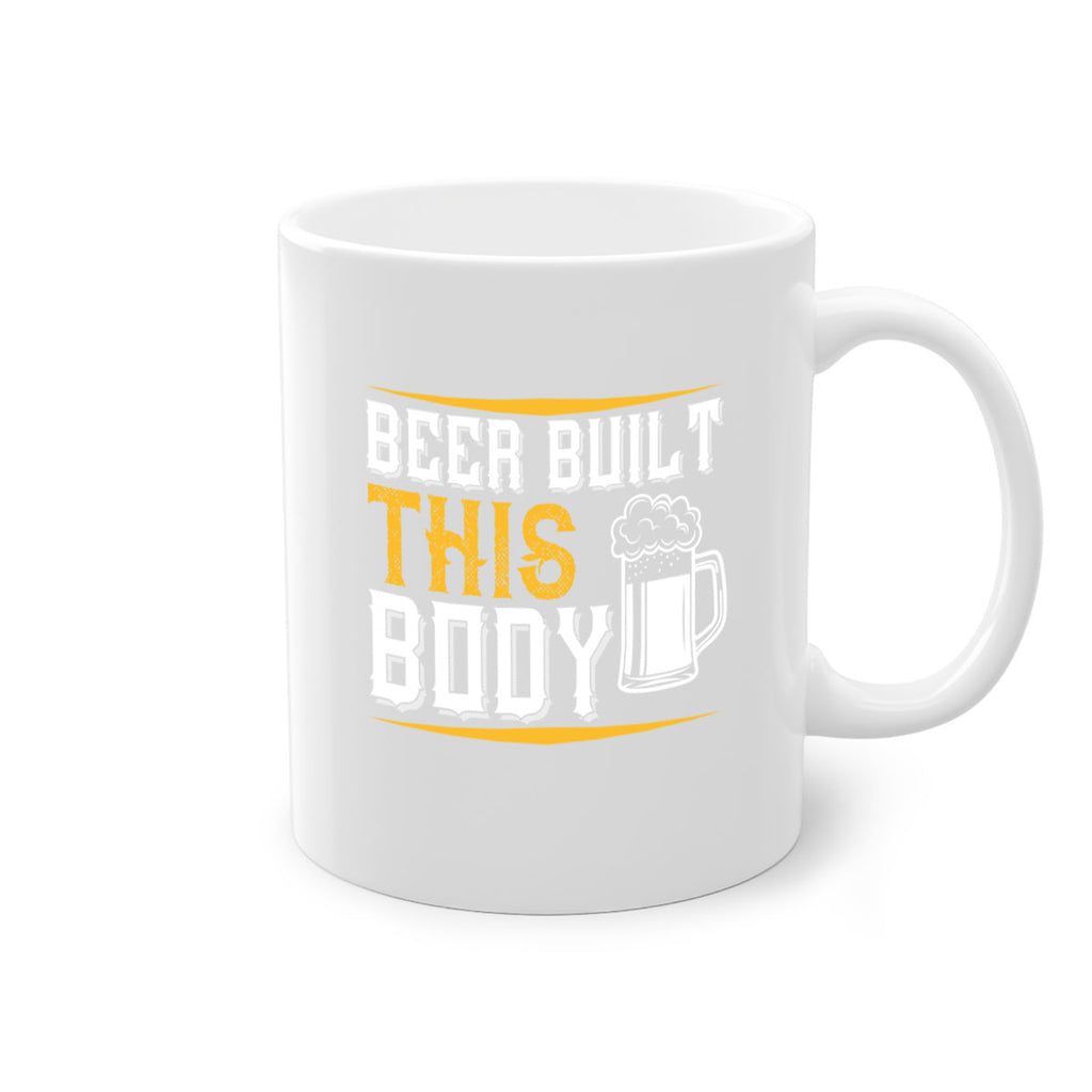 beer built this body 110#- beer-Mug / Coffee Cup