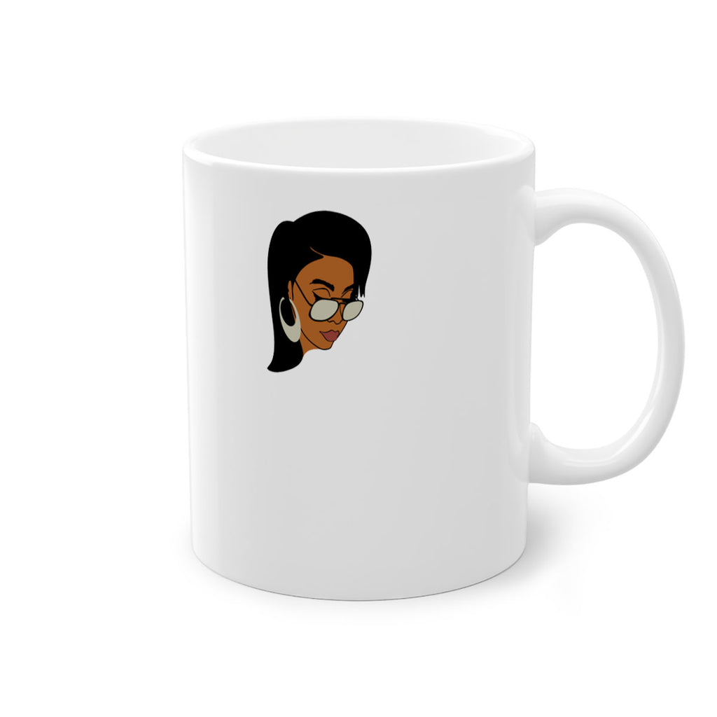 black afro 48#- Black women - Girls-Mug / Coffee Cup