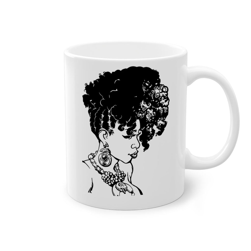 black women - queen 40#- Black women - Girls-Mug / Coffee Cup