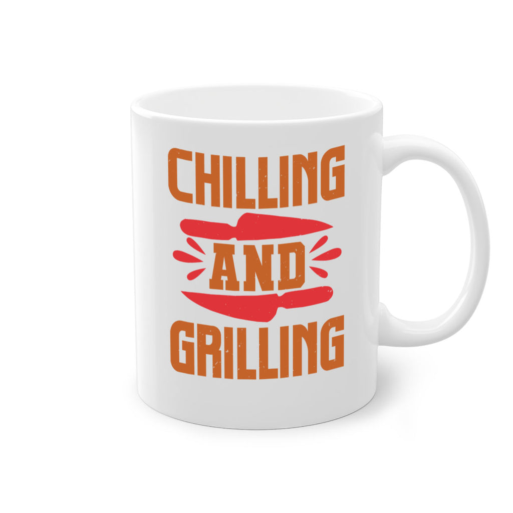 chilling and grilling 48#- bbq-Mug / Coffee Cup