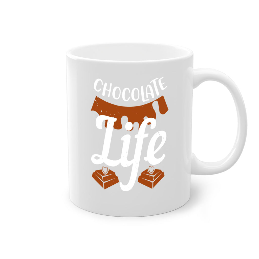 chocolate life 45#- chocolate-Mug / Coffee Cup