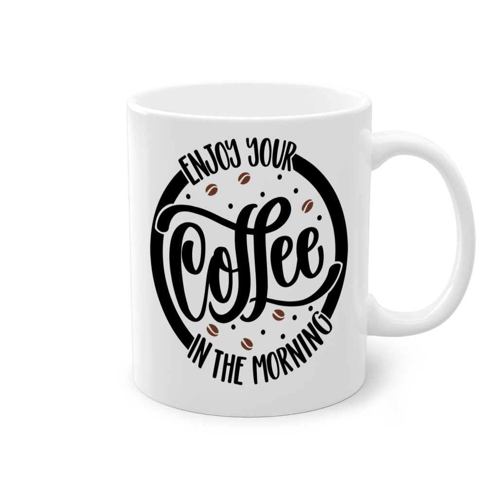 circleenjoy your coffee in 183#- coffee-Mug / Coffee Cup