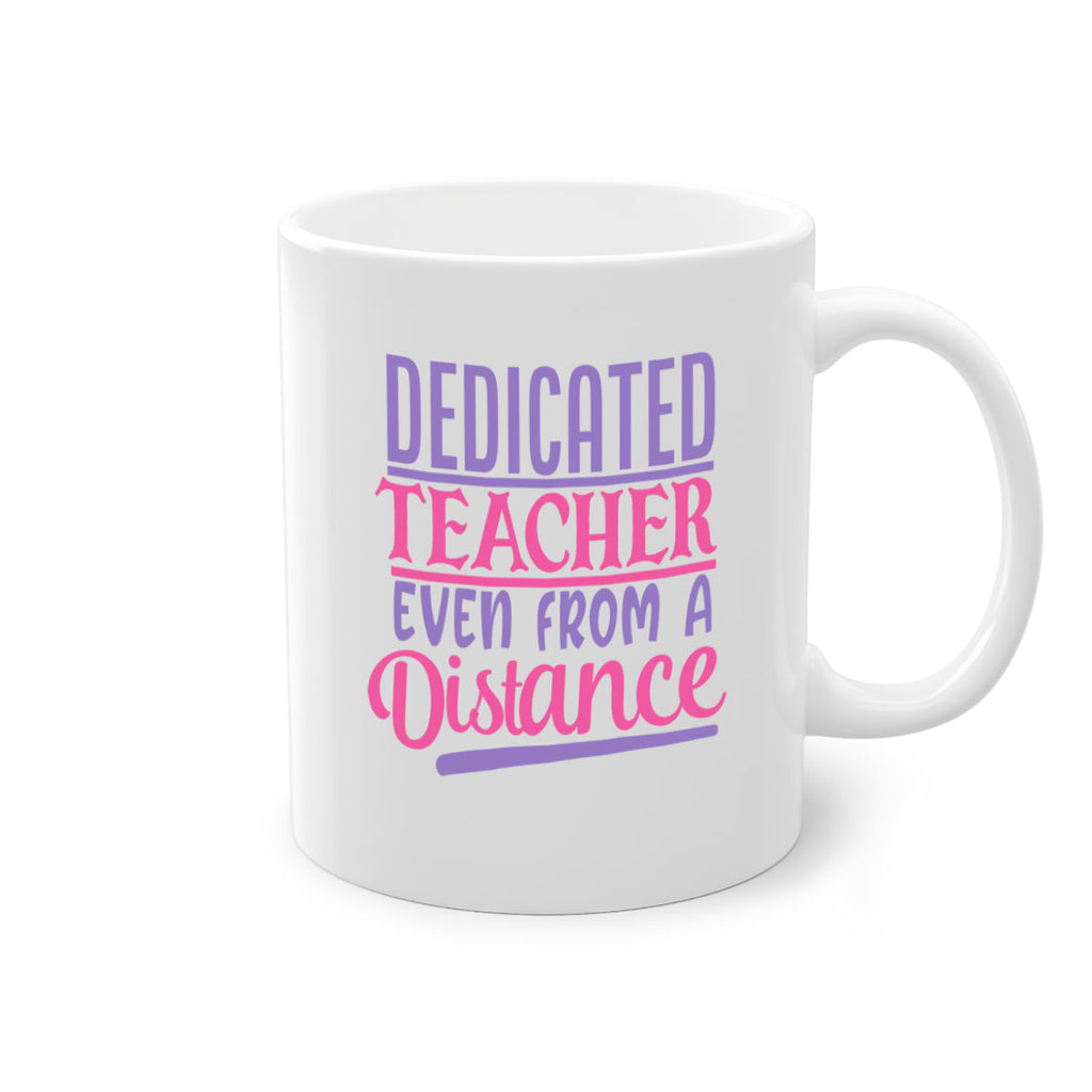 dedicated teacher even from a distance Style 53#- corona virus-Mug / Coffee Cup
