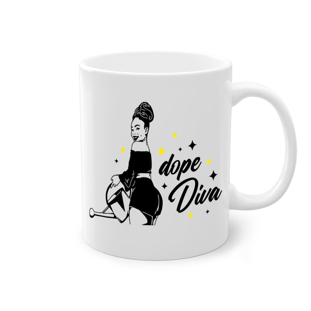 dope diva 4#- Black women - Girls-Mug / Coffee Cup