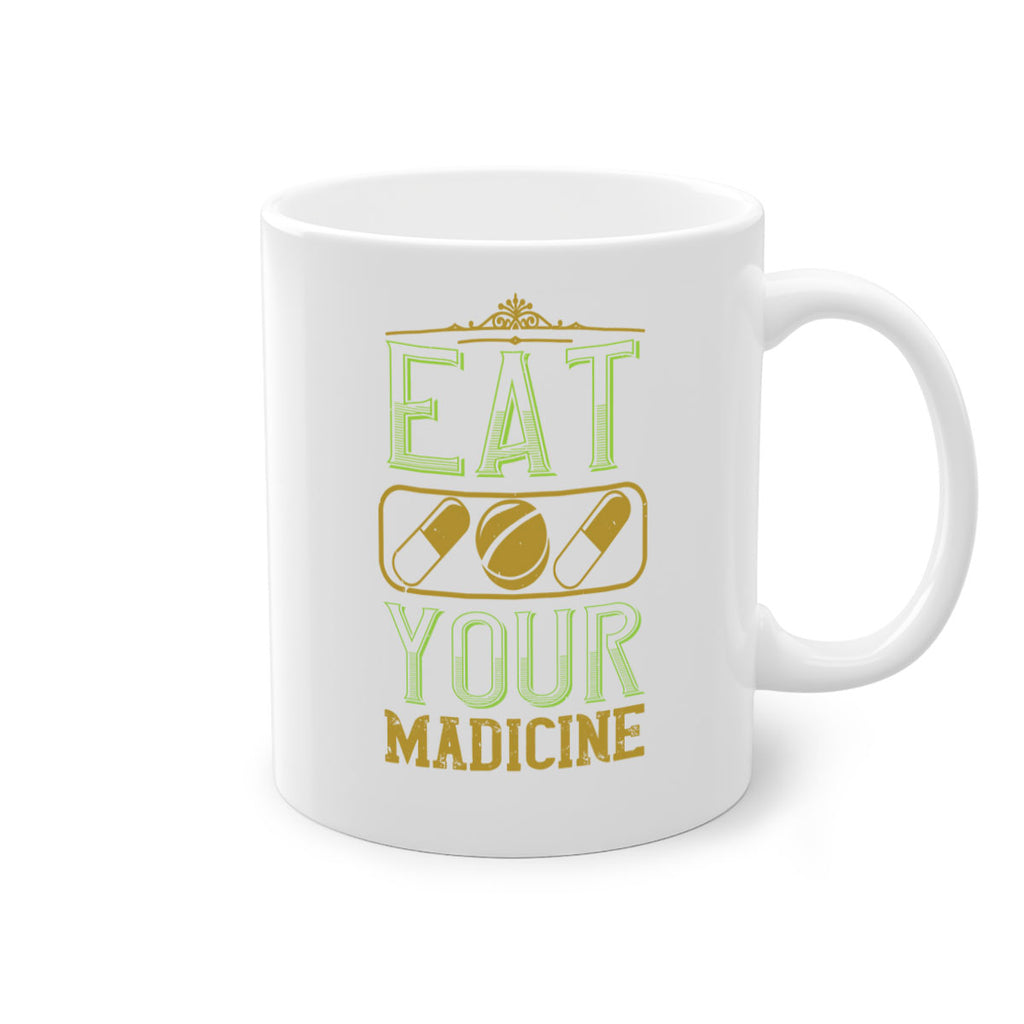 eat your madicine 141#- vegan-Mug / Coffee Cup