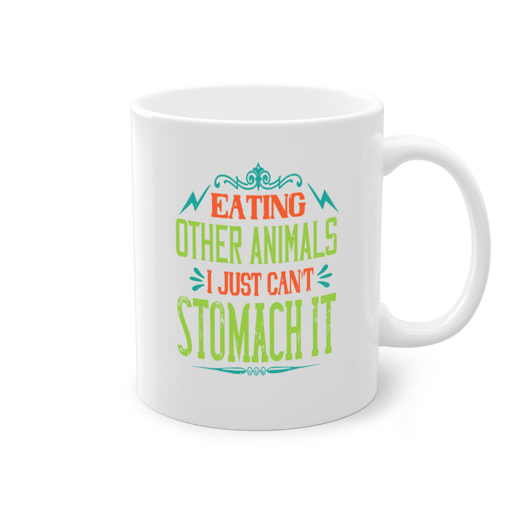 eating other animals 63#- vegan-Mug / Coffee Cup