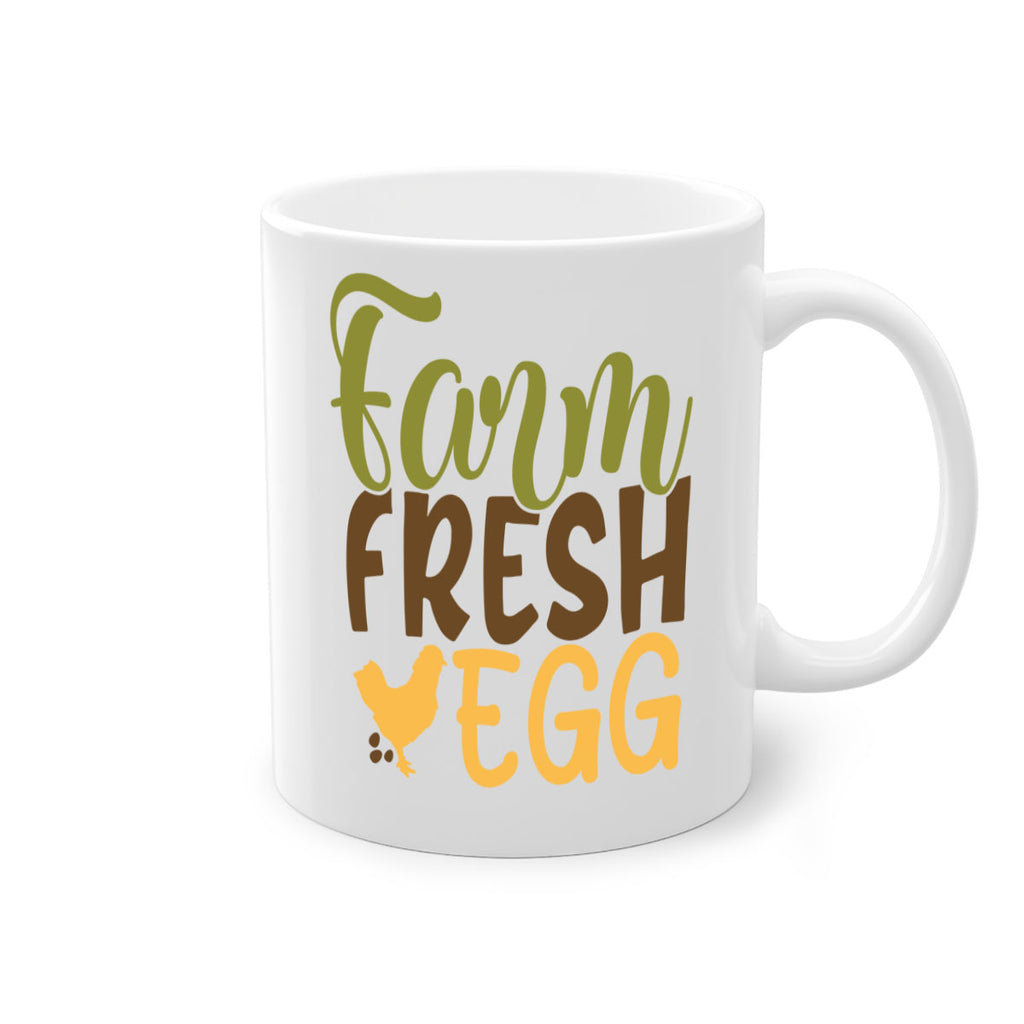 farm fresh egg 16#- Farm and garden-Mug / Coffee Cup