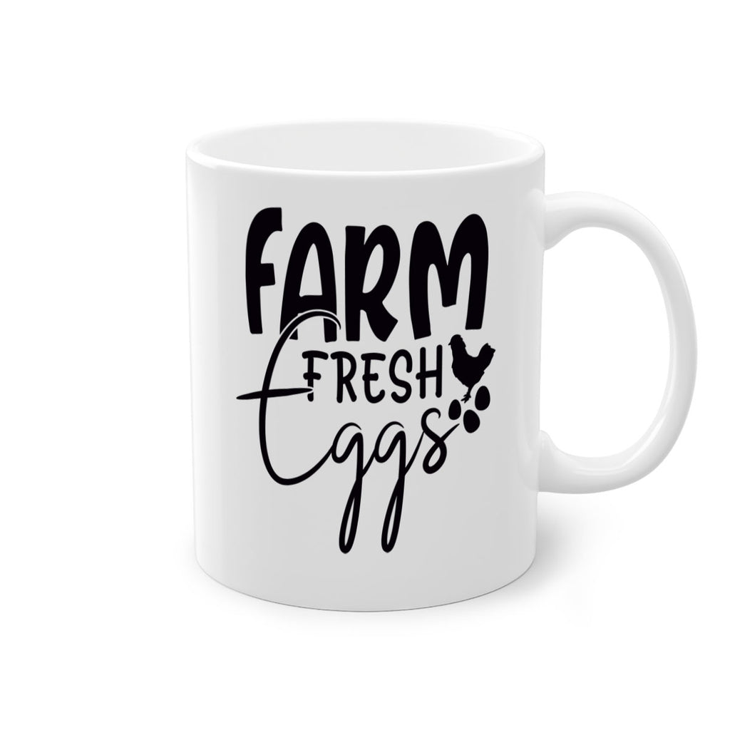 farm fresh eggs 103#- kitchen-Mug / Coffee Cup