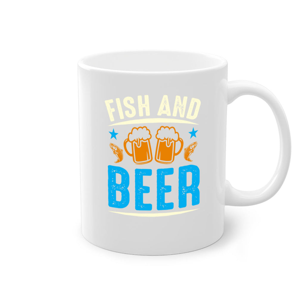 fish and beer 114#- beer-Mug / Coffee Cup