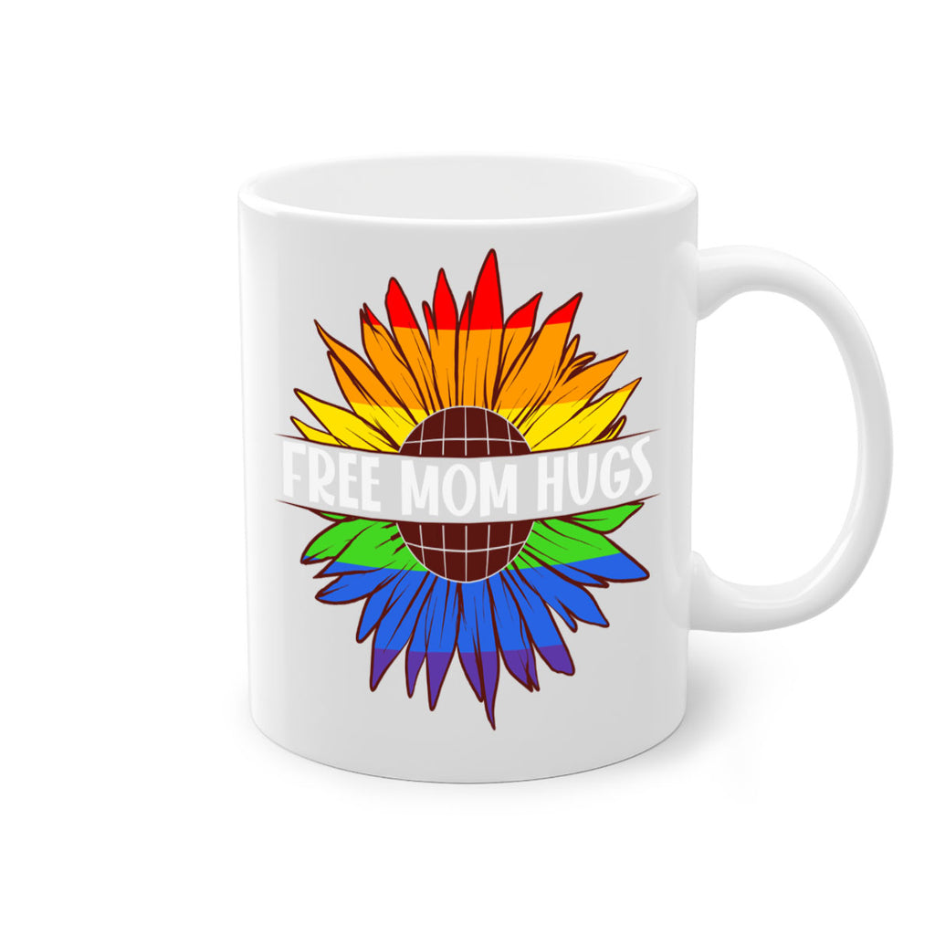 free mom hugs lgbt daisy 139#- lgbt-Mug / Coffee Cup