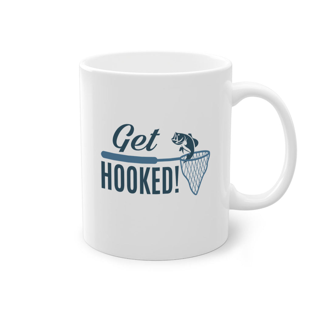 get hooked 133#- fishing-Mug / Coffee Cup