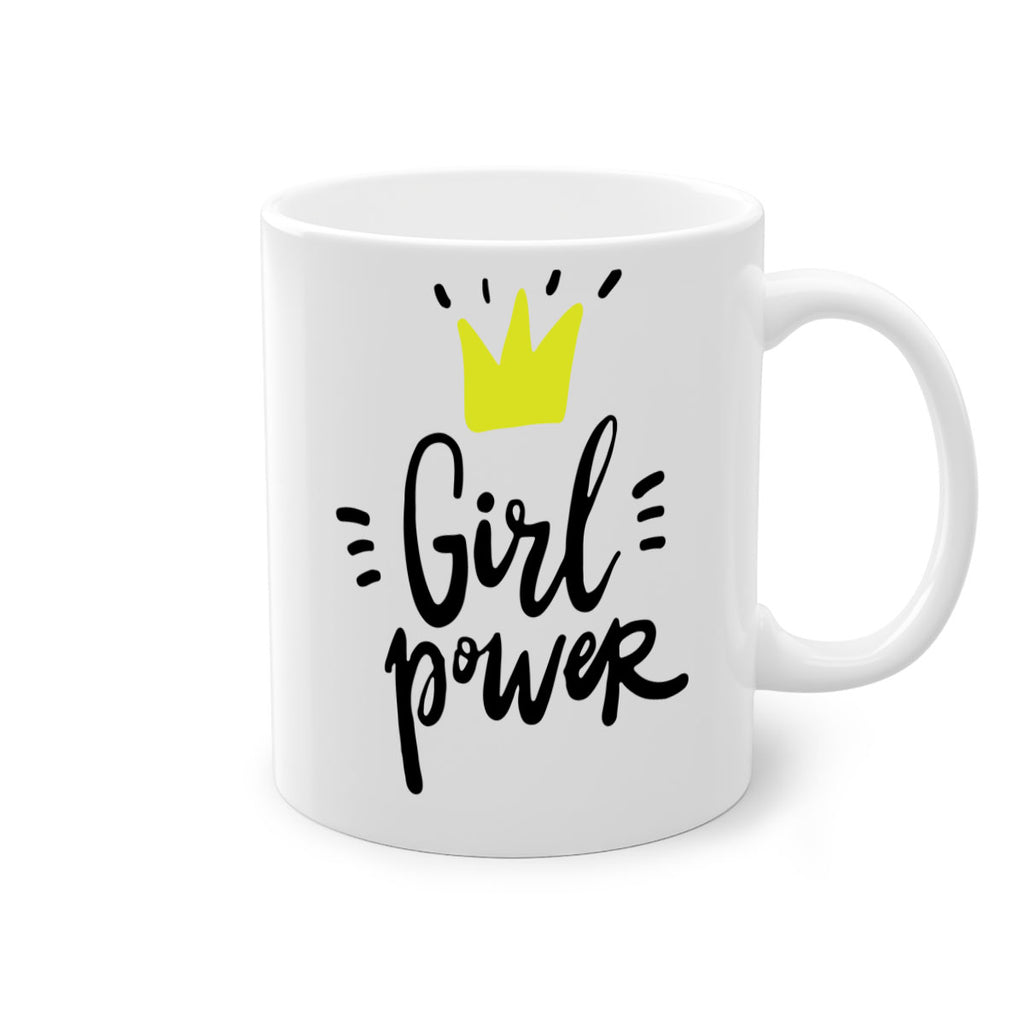 girl power crown 35#- Black women - Girls-Mug / Coffee Cup
