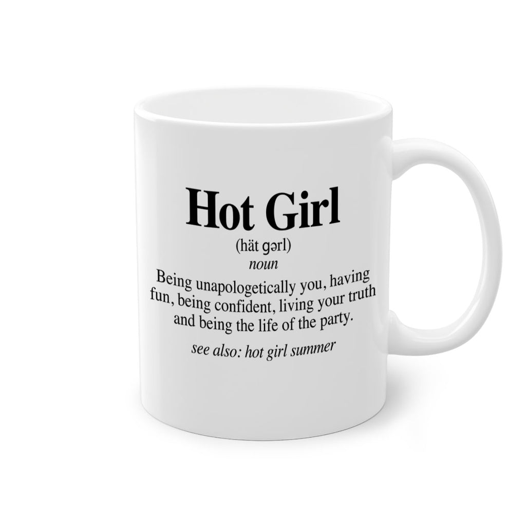hot girl  summer definition 125#- black words - phrases-Mug / Coffee Cup