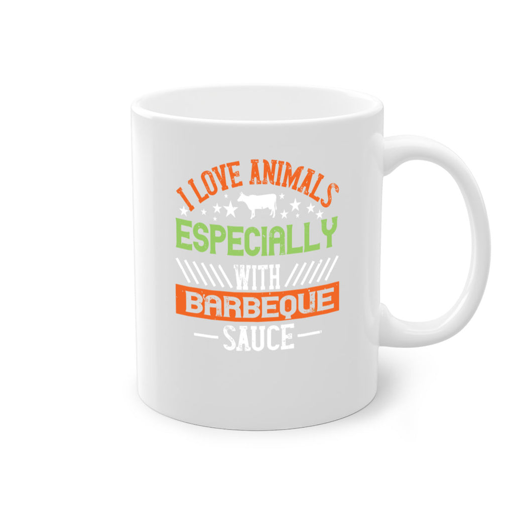 i love animals especially with barbeque sauce 130#- vegan-Mug / Coffee Cup
