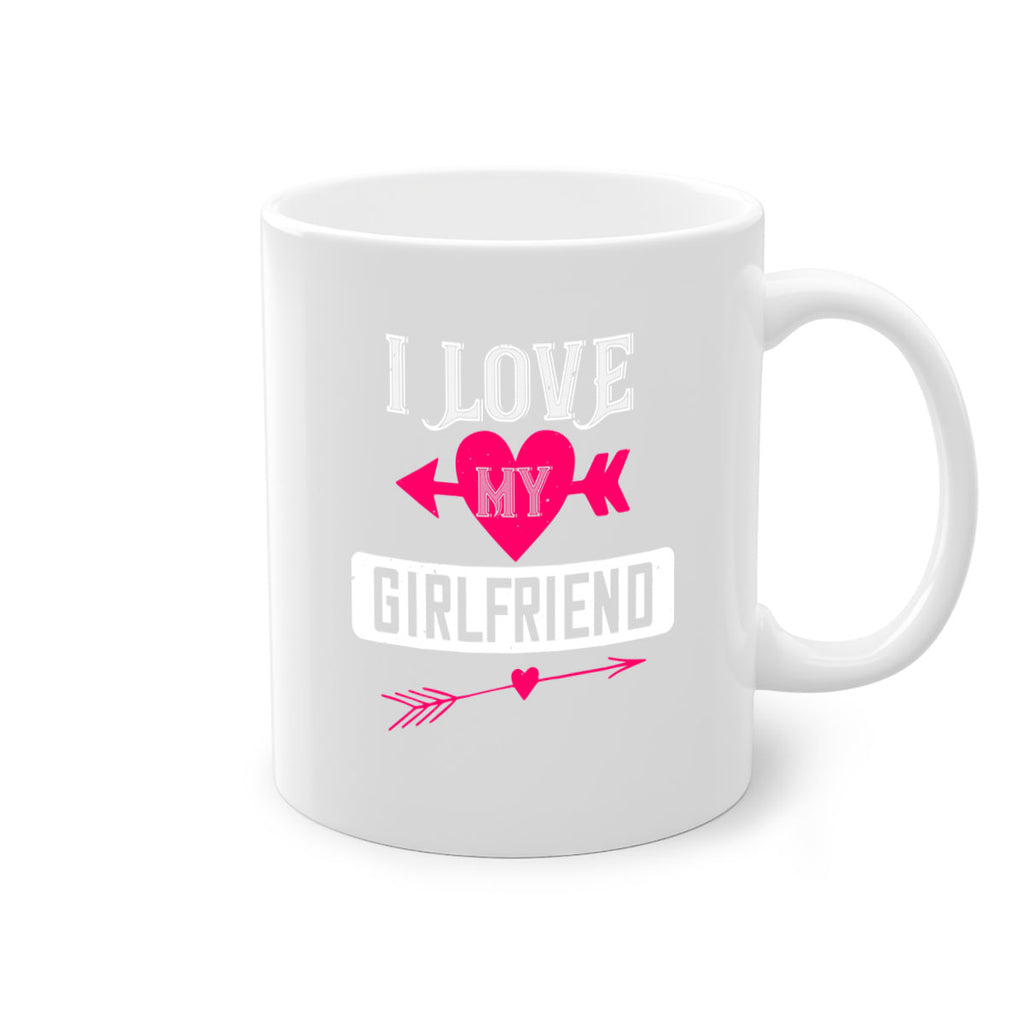 i love my girlfriend 54#- valentines day-Mug / Coffee Cup
