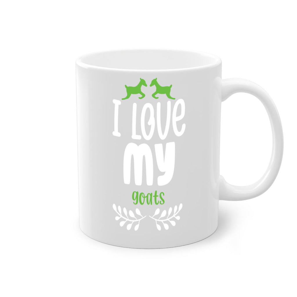 i love my goats style 336#- christmas-Mug / Coffee Cup