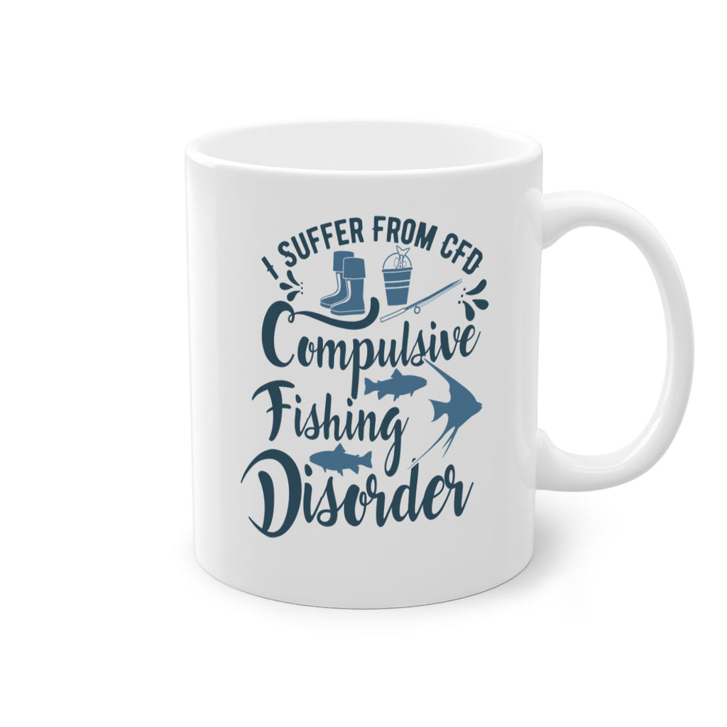 i suffer from 98#- fishing-Mug / Coffee Cup