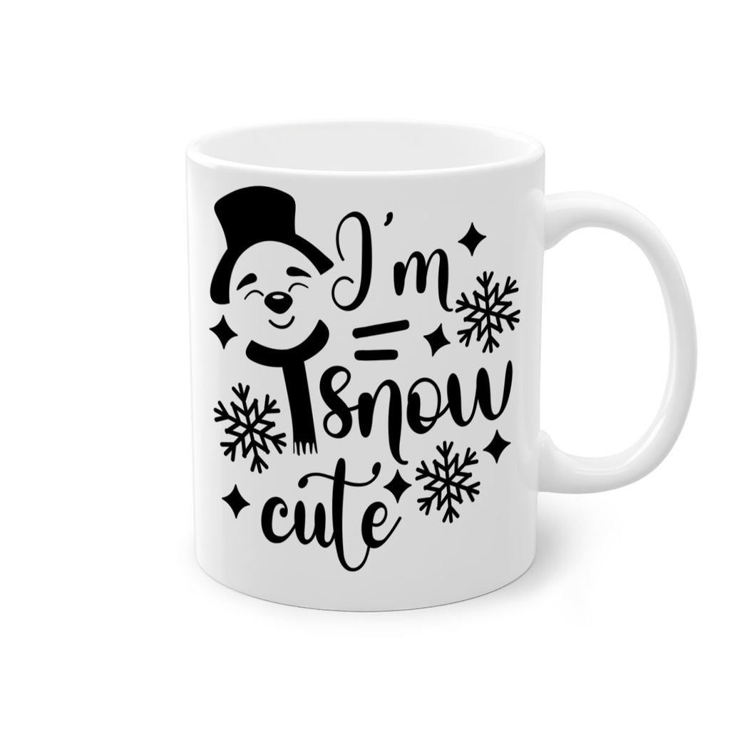 i'm snow cute style 357#- christmas-Mug / Coffee Cup