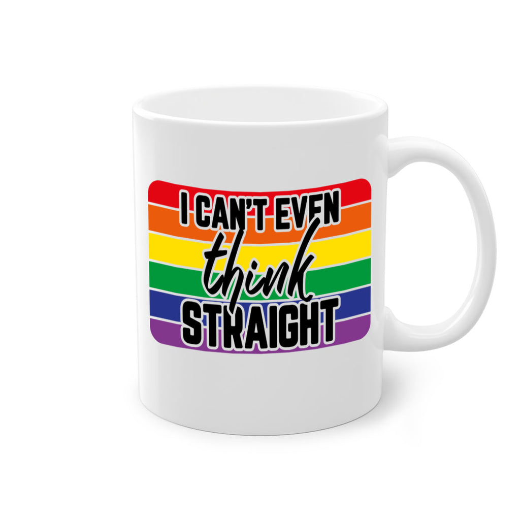 icanteventhinkstraight 123#- lgbt-Mug / Coffee Cup