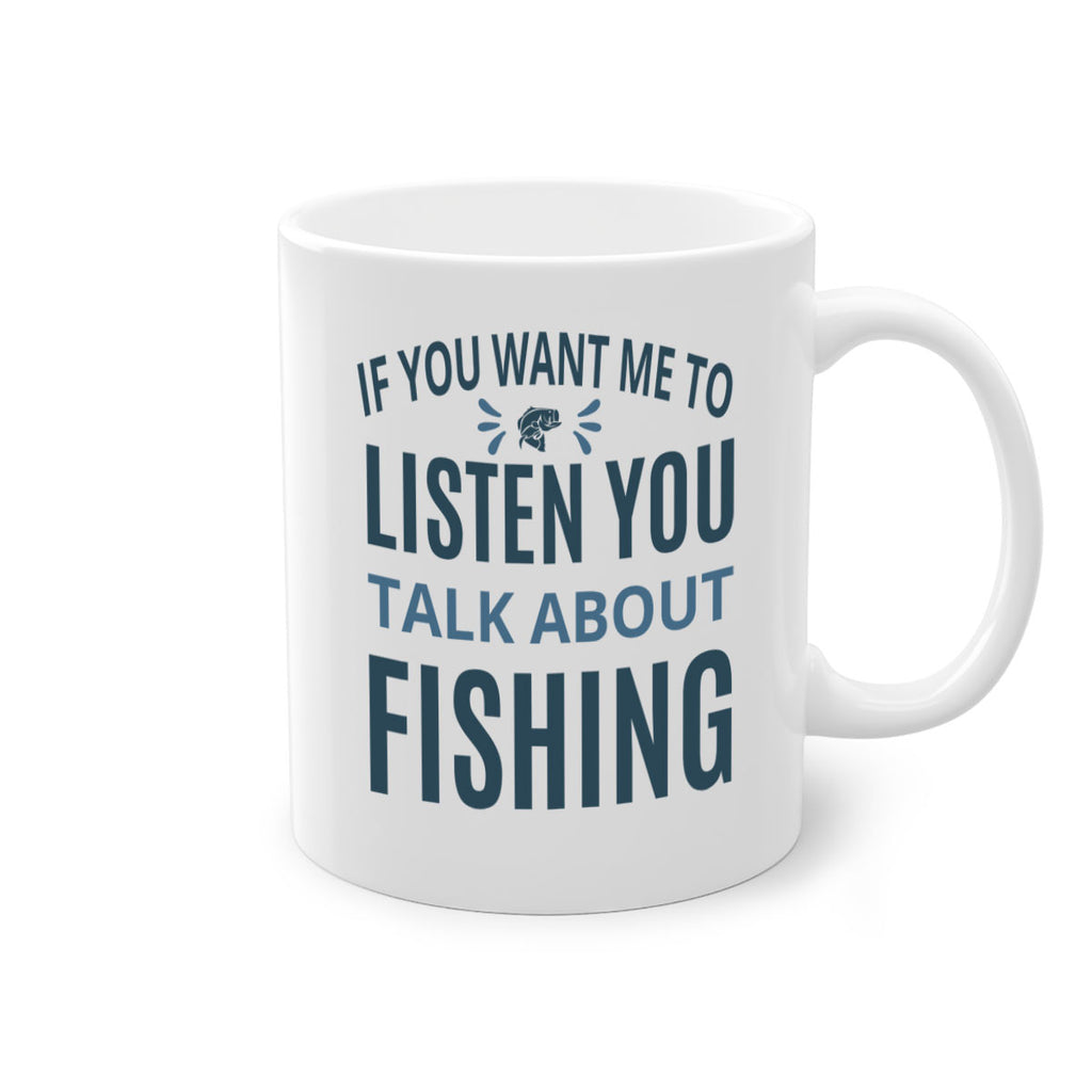 if you want 86#- fishing-Mug / Coffee Cup