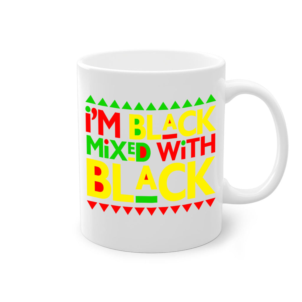 im  black  mixed with black  111#- black words - phrases-Mug / Coffee Cup