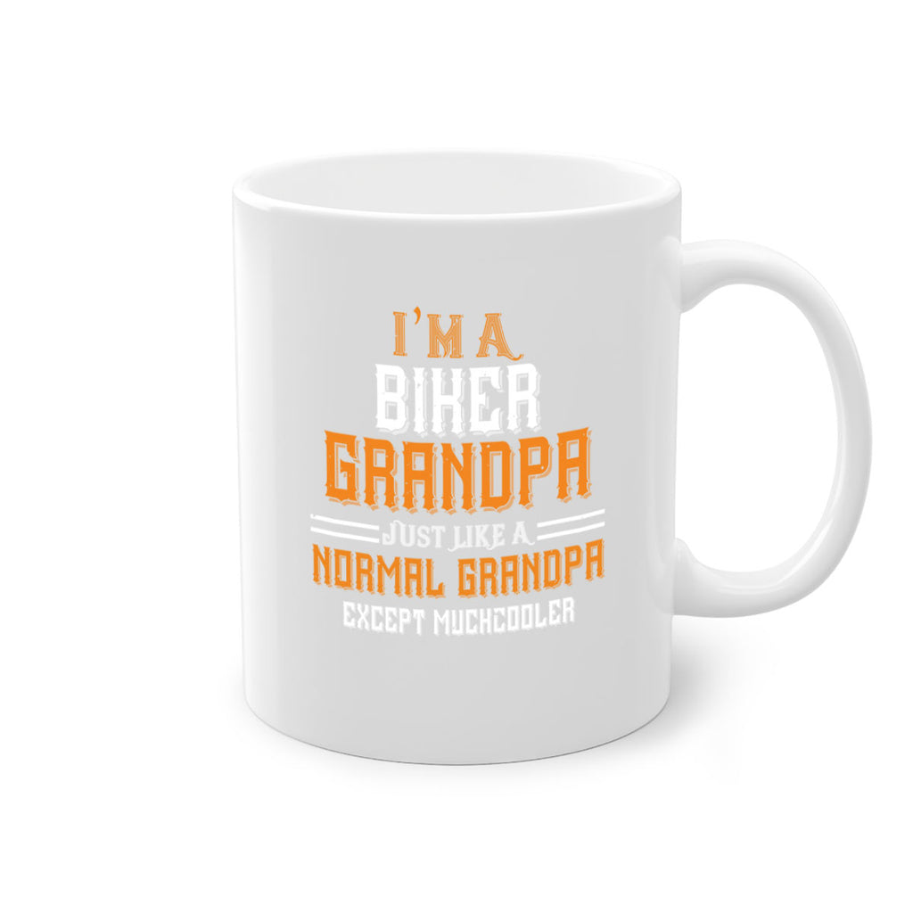 im a biker grandpa just like a normal grandpa except muchcooler 38#- grandpa-Mug / Coffee Cup