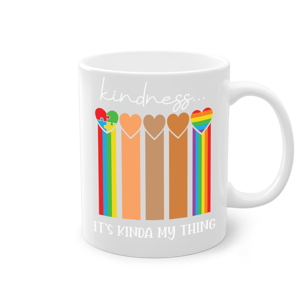 kindness its kinda my thing lgbt 110#- lgbt-Mug / Coffee Cup
