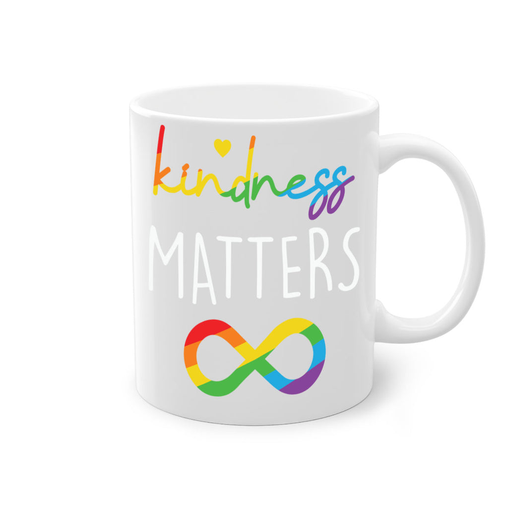 kindness matters infinity lgbt lgbt 109#- lgbt-Mug / Coffee Cup