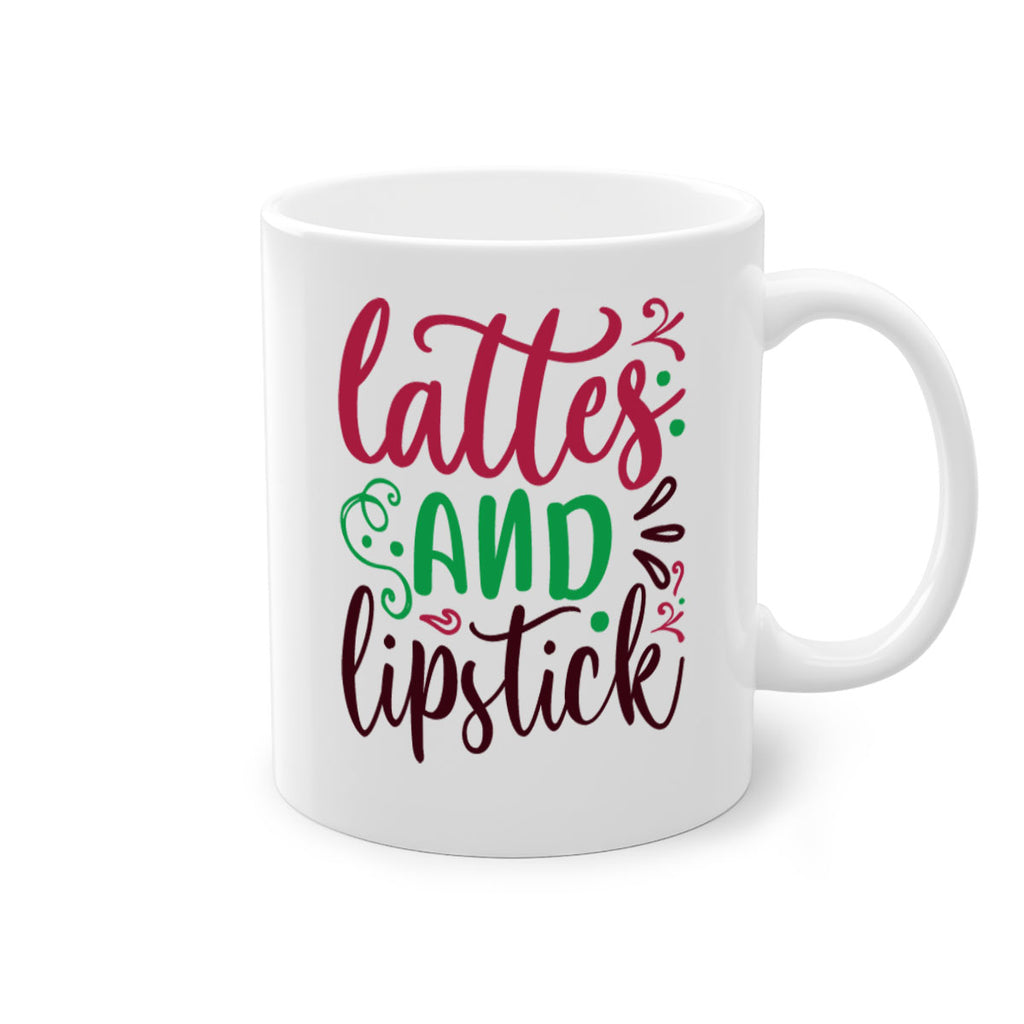 lattes and lipstick 236#- christmas-Mug / Coffee Cup