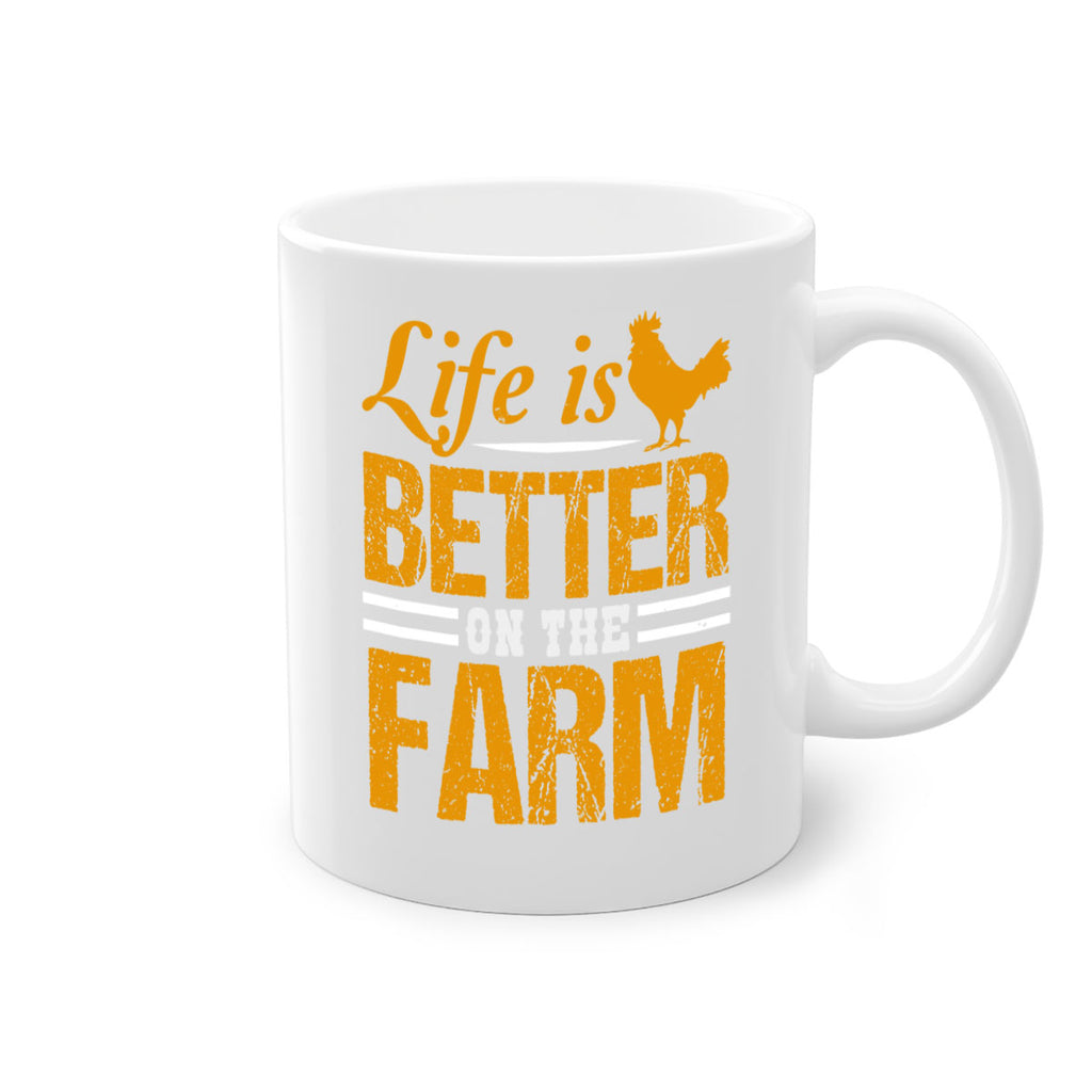 life is better on the farm 44#- Farm and garden-Mug / Coffee Cup